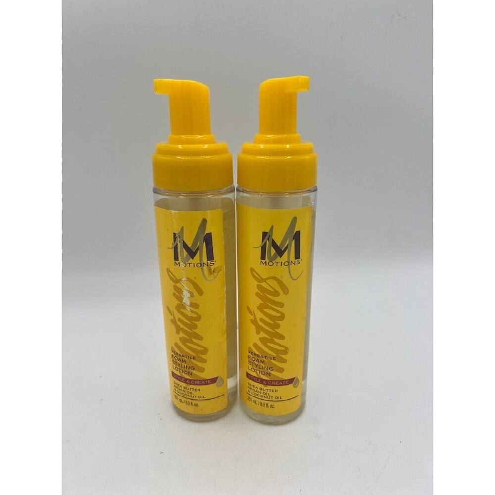 Motions Versatile Foam Styling Lotion 8.5 Fl Oz Shea Butter Argan & Coconut Oil